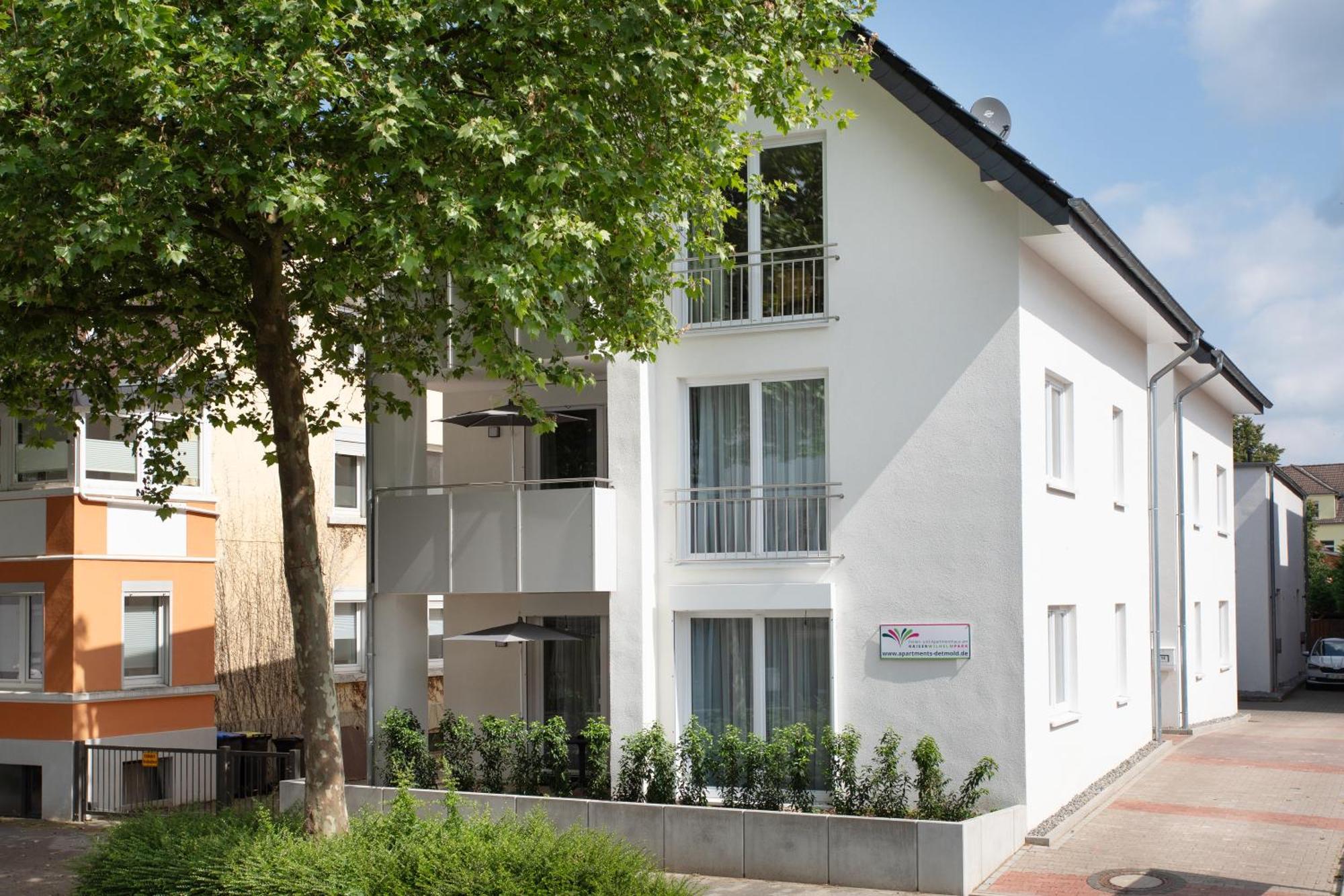 Apartmenthaus Am Kaiser-Wilhelm-Park 데트몰트 외부 사진